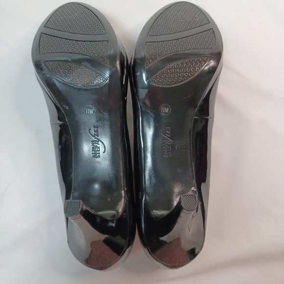 Alfani Step N Flex Black Patent Leather Platform Pumps Size 11 - Picture 4 of 10